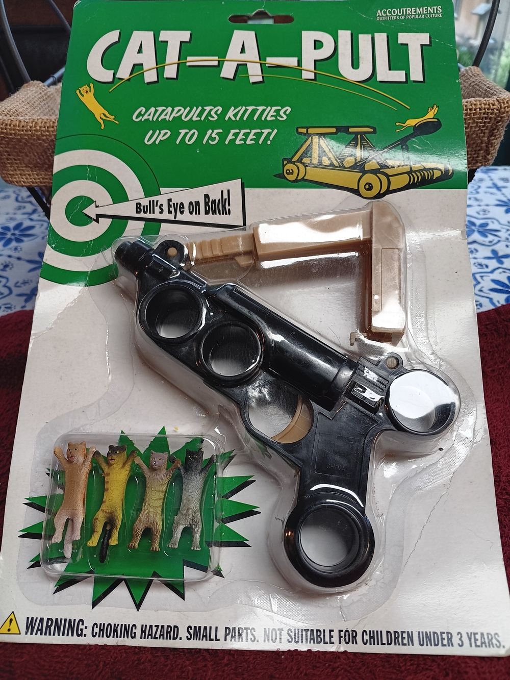 Cat-A-Pult Toy Catapult Kit - Black